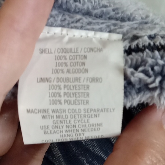 O'Neill fleeced lined cotton women's jacket size large - Picture 7 of 8